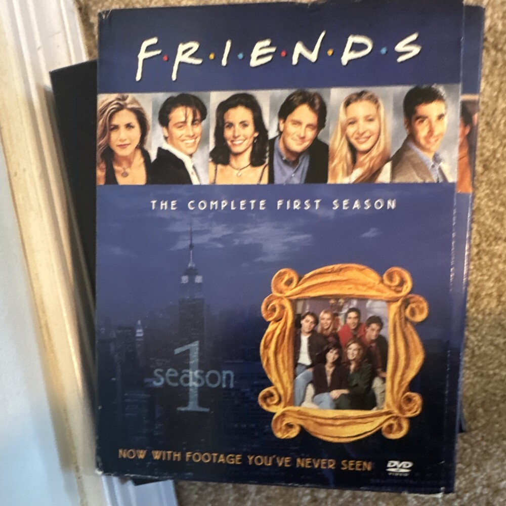 Friends Complete First Season (Season 1) DVD TV Comedy Sitcom Cardboard Sleeve